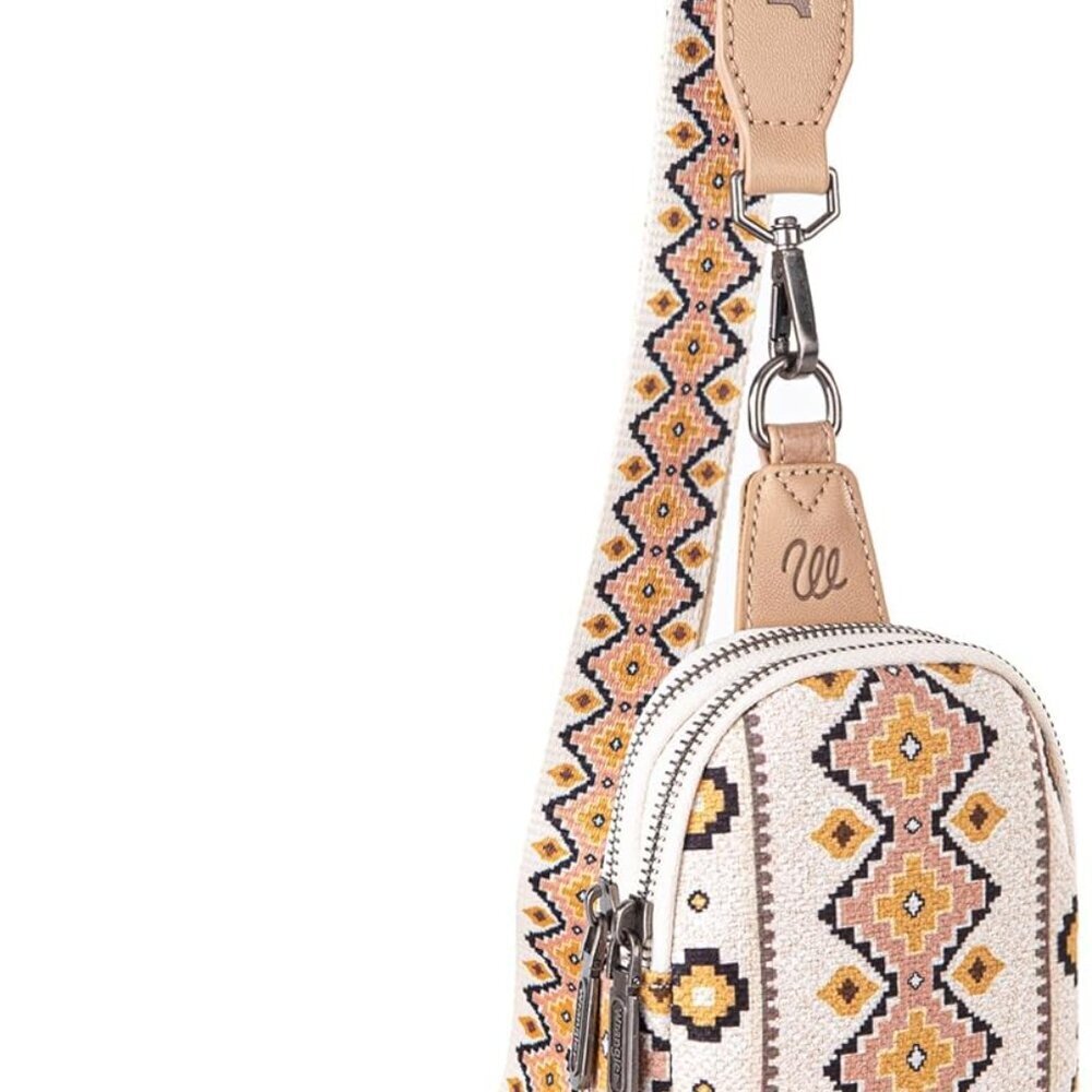 Aztec Sling Bag - Southwest Crossbody Trendy Chest Bag